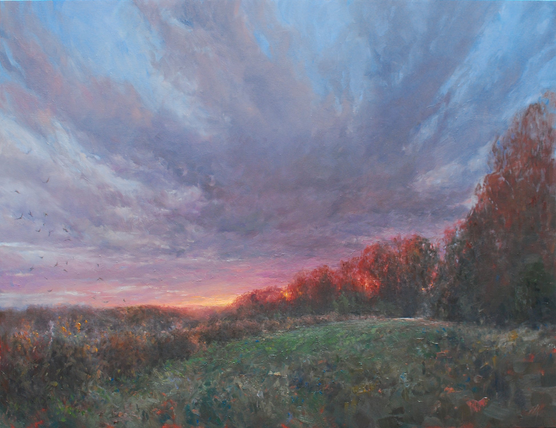 One Thing Have I Asked, 30x40, oil