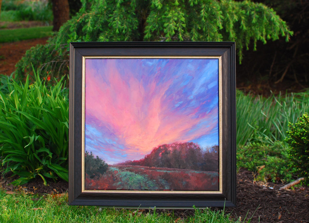 Wings of the Morning, 20x20, oil