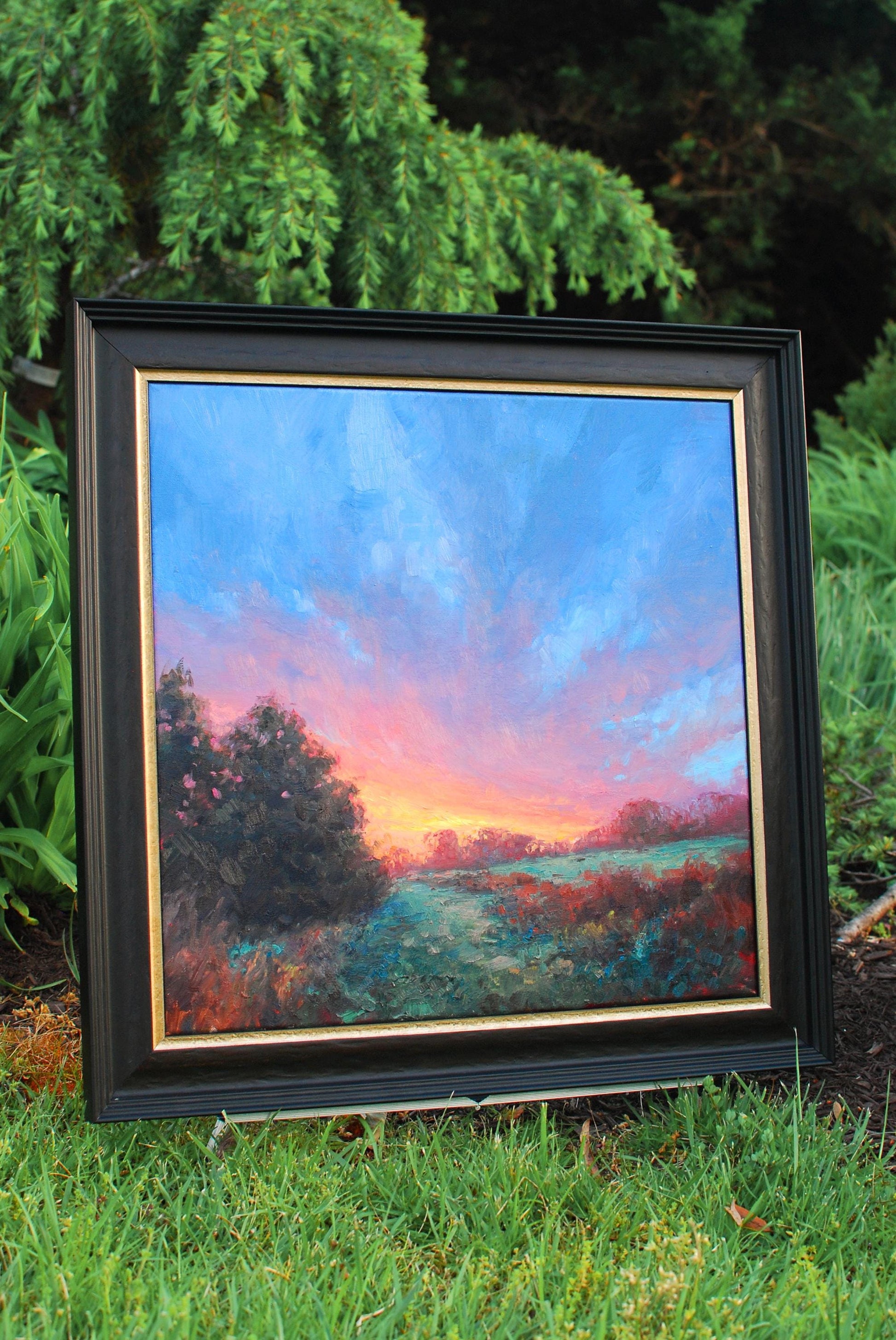 Nature's Palette, 20x20, oil