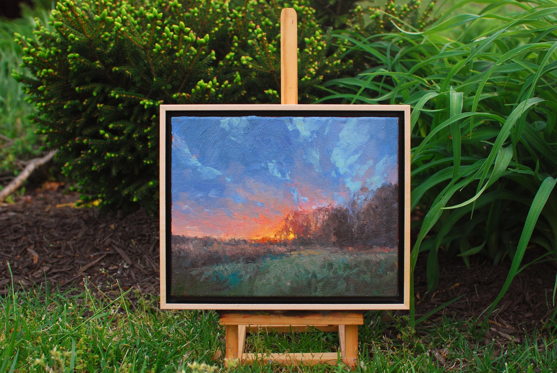 Gold Mine, 8x8, oil