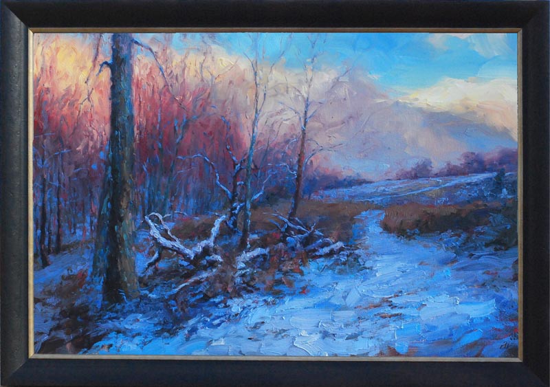 A Beautiful Stillness, 18x24, oil