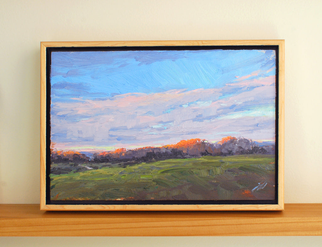 Brushed with Gold, 6x9