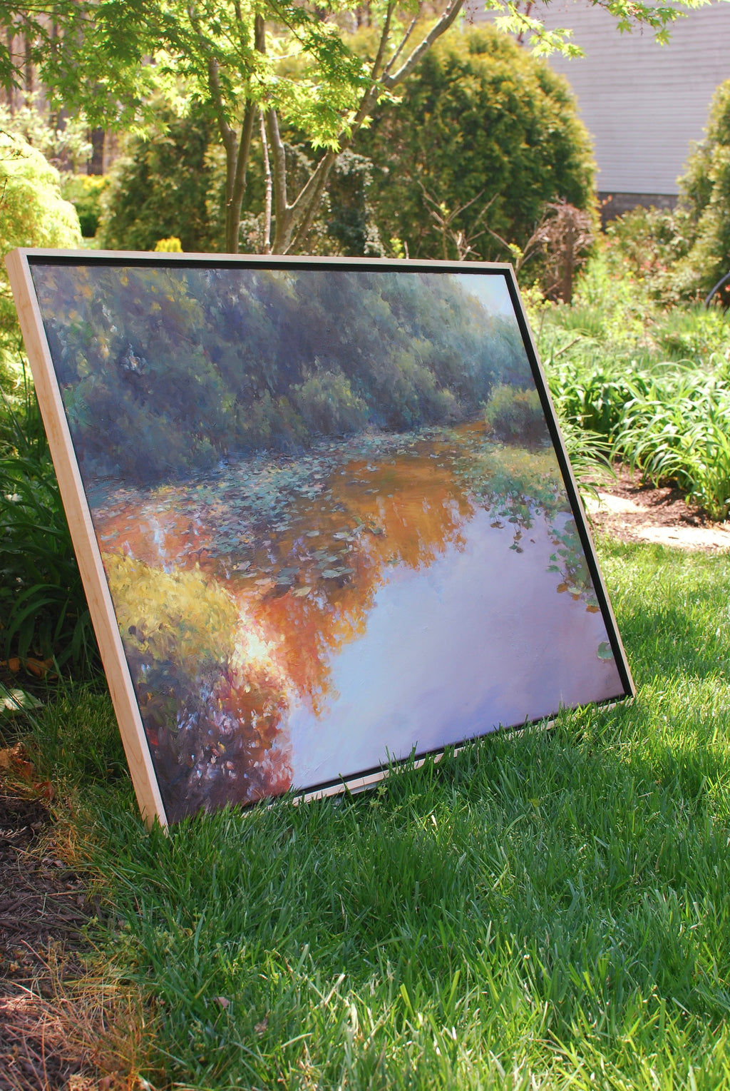 Waterlilies, 30x40, oil