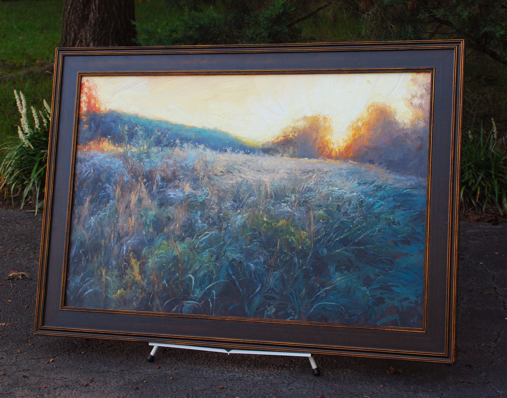 Were Every Stalk on Earth a Quill, 24x36, oil