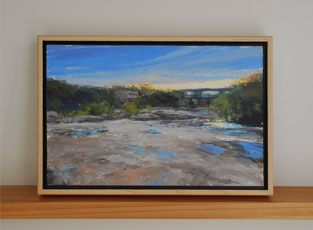 Dry Rocks, James River, 6x9