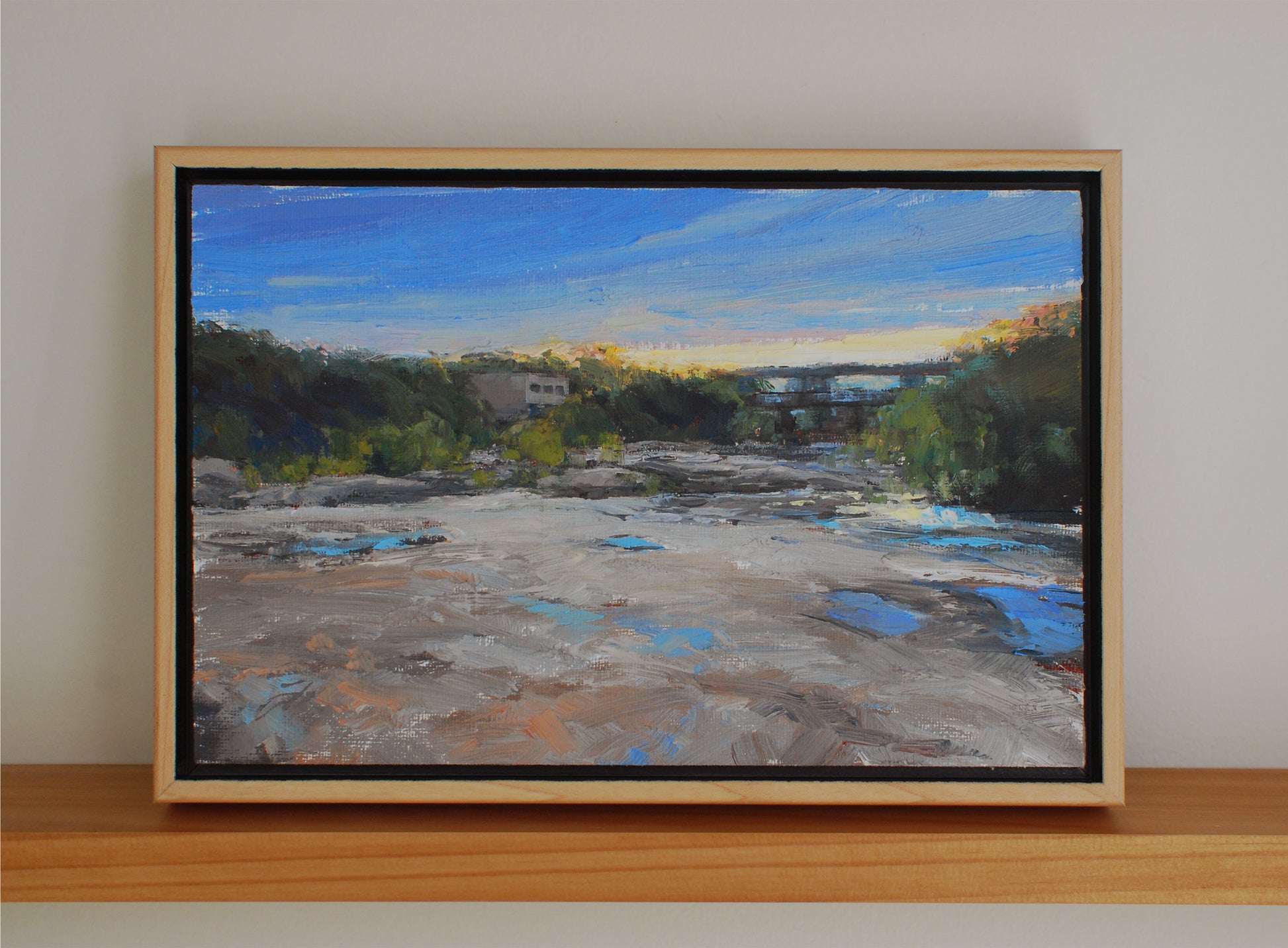 Dry Rocks, James River, 6x9