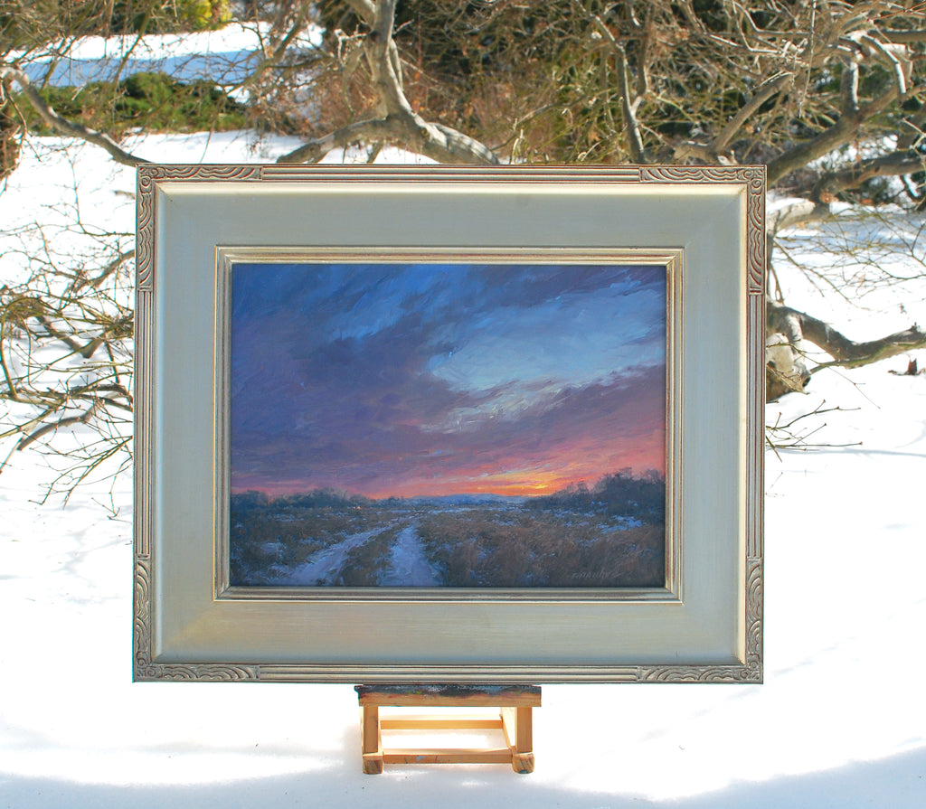 Evening Finds Its Way, 12x16