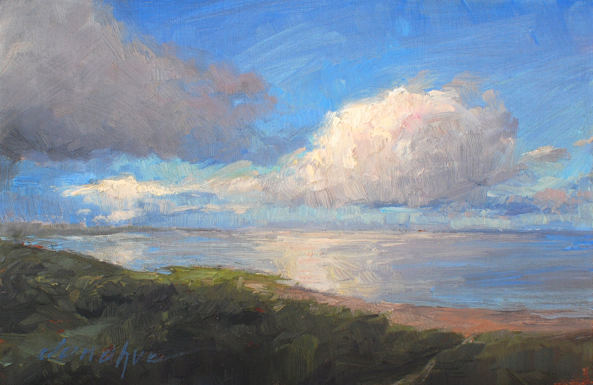 Held Between Sea and Sky, 6x9