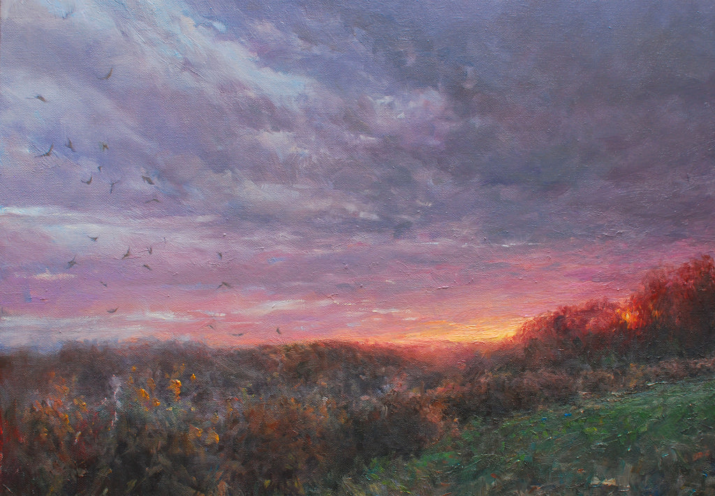 One Thing Have I Asked, 30x40, oil