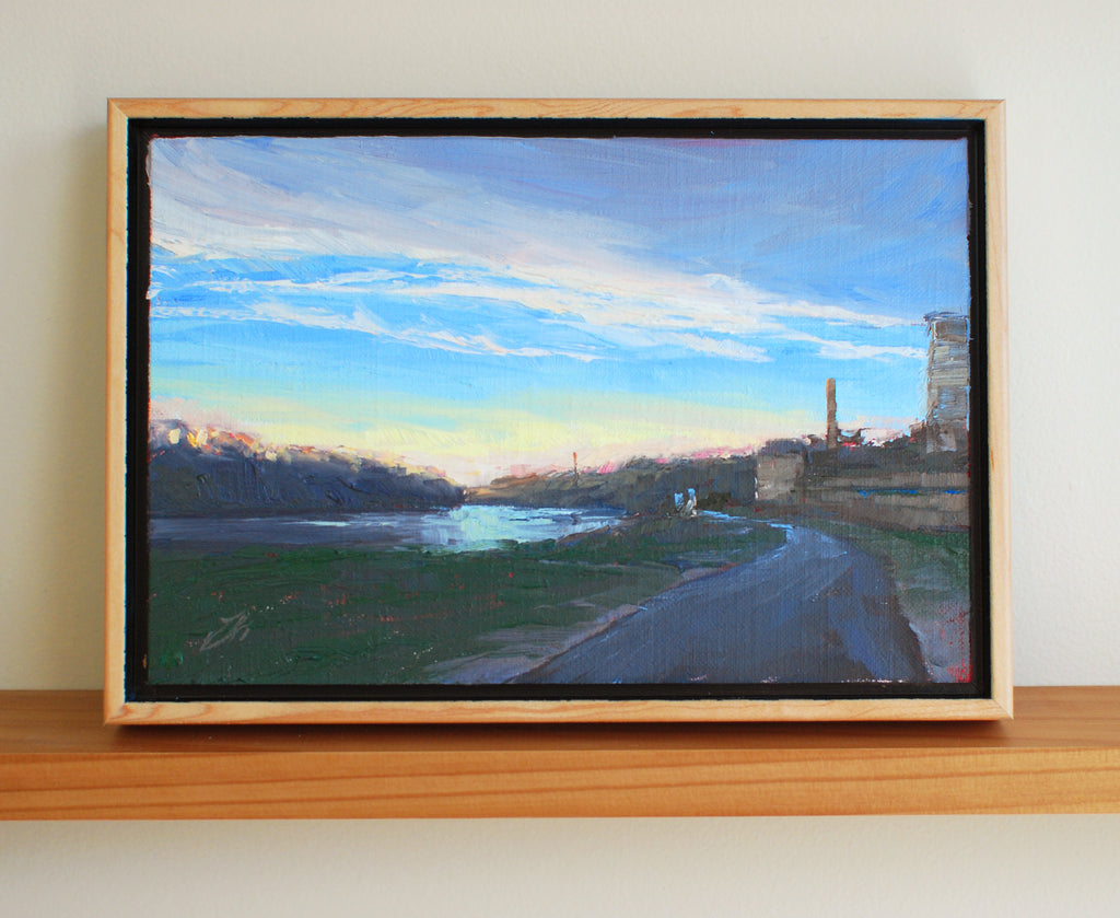 Rocketts Landing Dusk, 6x9