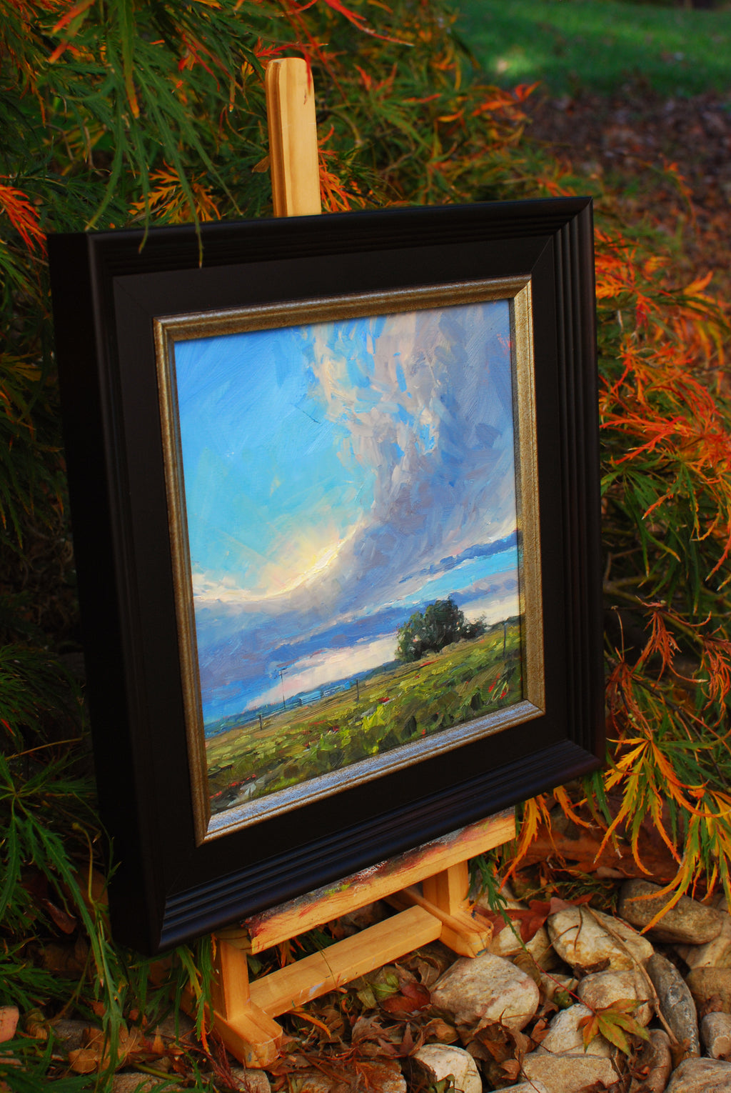 The Skies Proclaim, 8x8, oil