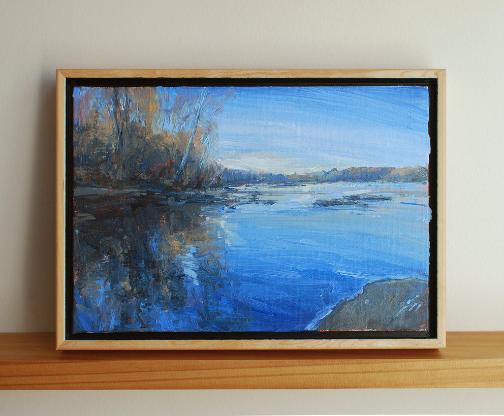 Winter at Pony Pasture, 6x9