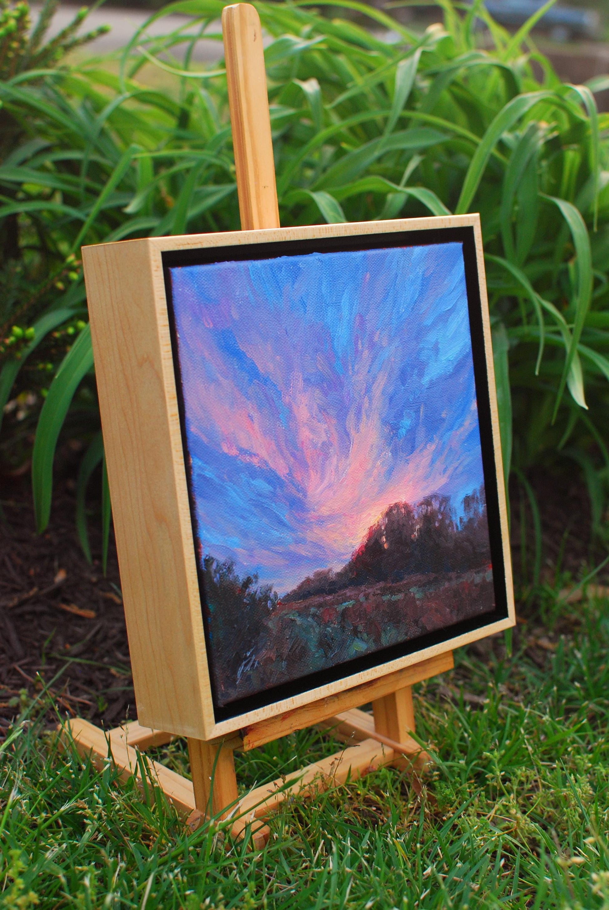 Wings of the Morning, 8x8, oil